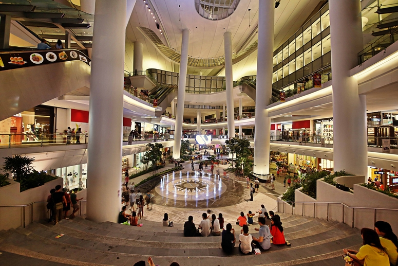 Singapore's first naturally-cooled mall - ACROSS | The ...