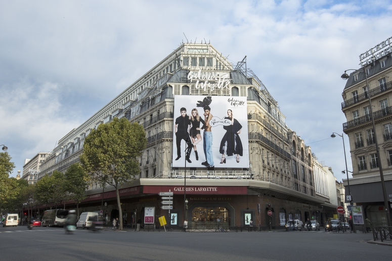 Boulevard Haussmann. Credit: Galeries Lafayette
