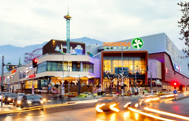 Paradise Center on Cherni Vrah Boulevard also managed to gain a number of new tenants. Image: Paradise Center
