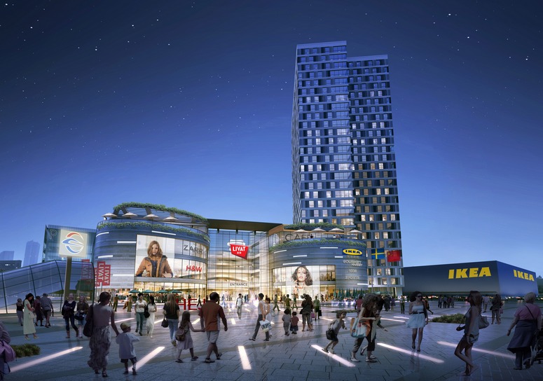 IKEA Centres recently confirmed its fourth project in China, in Changsha in Hubei province. Image: Ikea Centres