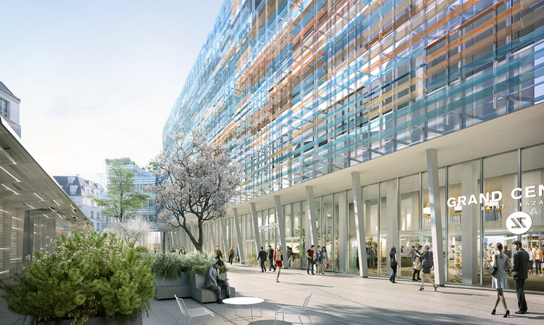 “Grand Central” at Saint-Lazare station in Paris. Image: Union Investment