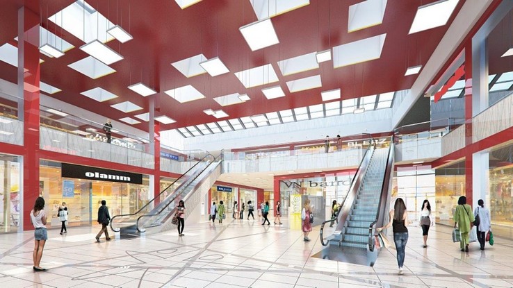 Gemini Park in Tychy and its around 130 shops and service points is expected to open in the second half of 2017. Image: Gemini Holding