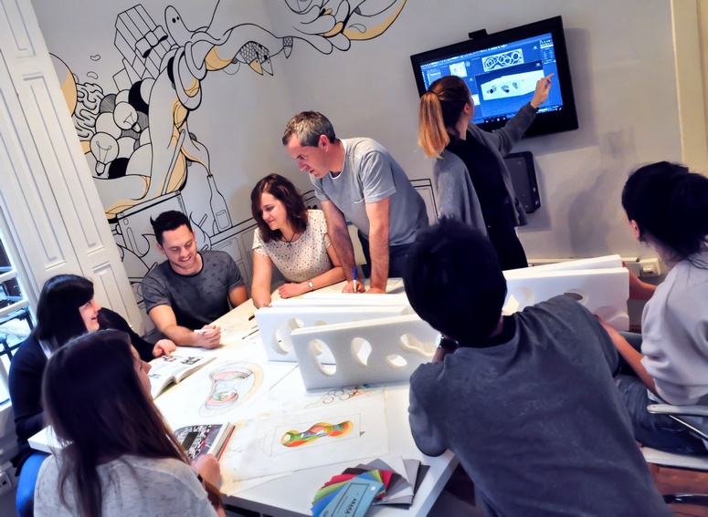 The company’s leisure thinking methodology is an essay on how to empathize, research, define, ideate designs, develop, and activate leisure transformation programs. Image: theleisureway