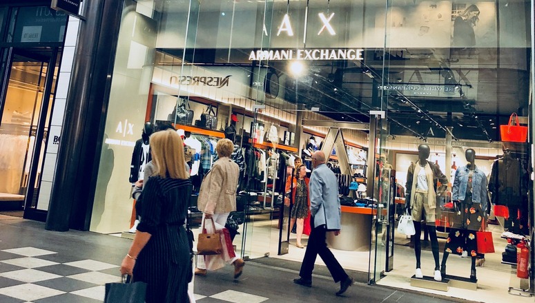 AX | ARMANI EXCHANGE OPENS ITS FIRST 