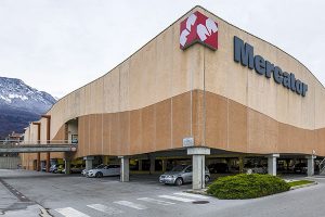 Supernova has acquired malls in the cities of Ljubljana, Ajdovščina (photo), Kranj, Celje, Koper, Jesenice, Novo mesto, Slovenj Gradec, and Postojna. Credit: Supernova