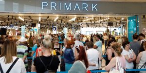 Crowds of customers waiting outside the new Primark store, Credit: Tina Ramujkić