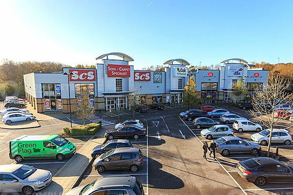 Hedge End Retail Park in Southampton