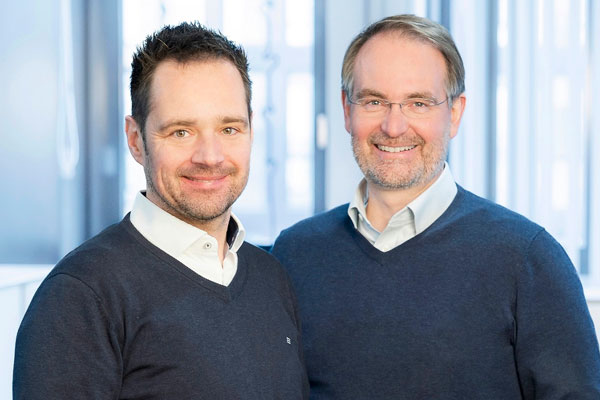 Matthias Schultz, CFO of Trei Real Estate, and Pepijn Morshuis, CEO of Trei Real Estate /// credit: Trei