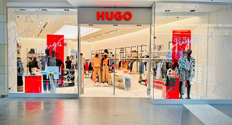 HUGO opens at Złote Tarasy shopping center. /// credit: Cushman & Wakefield