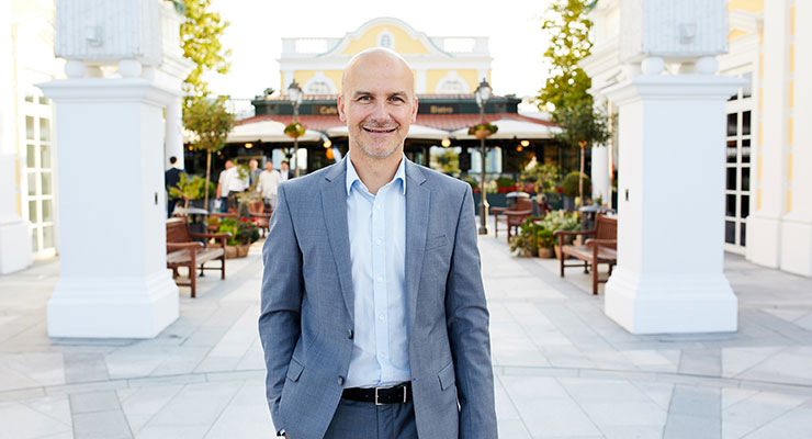 Mario Schwann, General Manager Designer Outlet Parndorf / credit: CRM Medientrend Tanja Hofer