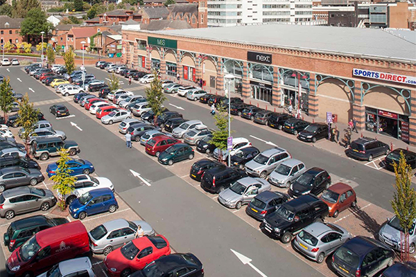 Weavers Wharf retail park, Kidderminster /// credit: BARQUES