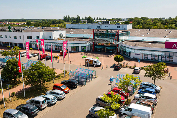 MEC has been responsible for center management at the retail park in Neubrandenburg since 2011. /// credit: MEC