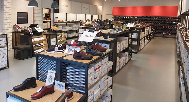 Callaghan store at La Torre Outlet Zaragoza. /// credit: ROS Retail Outlet Shopping