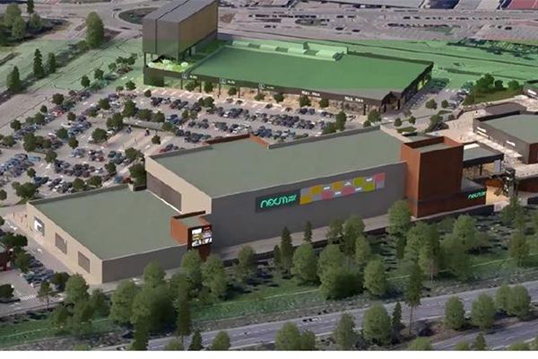 Nexum retail park design /// credit: Equilis