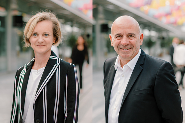 Bettina Dablemont, Managing Director, and Franck Verschelle, CEO of Advantail. /// credit: Advantail