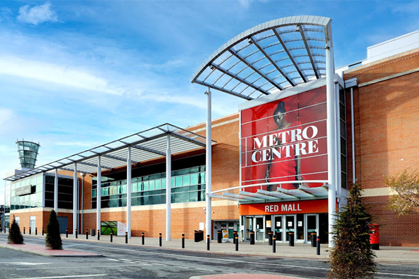 Metrocenter shopping mall in Gateshead, UK. /// credit: Metrocentre, Porterfield