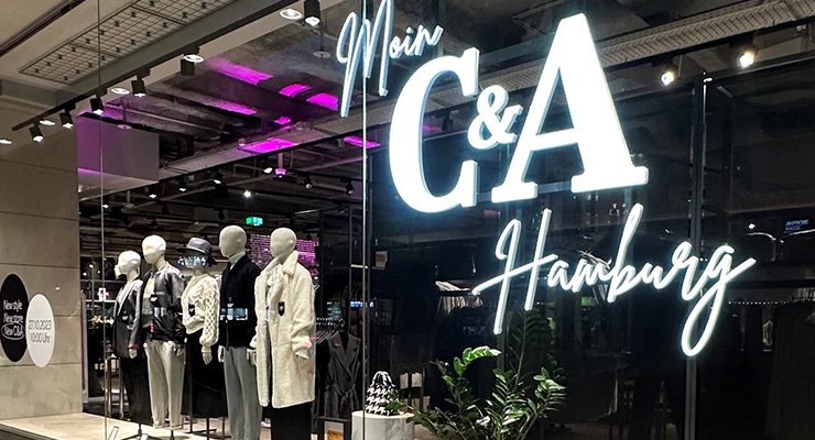 C & A plans to open 100 new shops in Europe over the next three years -  ACROSS