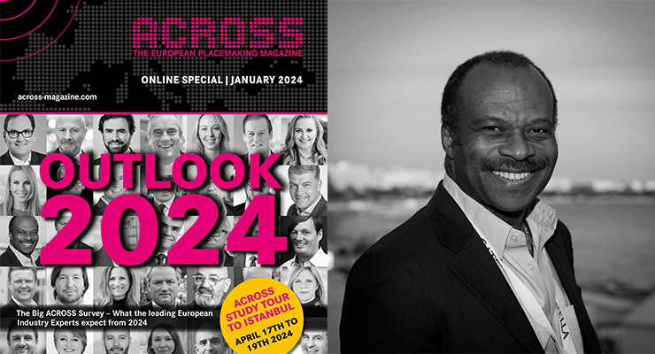 ACROSS Outlook 2024 (left), Chris Igwe (right) /// credit: ACROSS, Chris Igwe