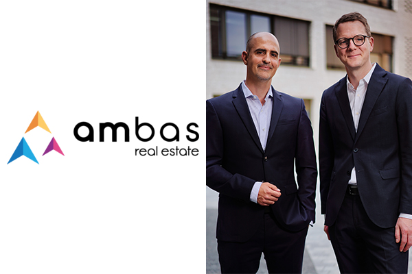 Steffen Hofmann, Founder of ambas (left), Klaus Mennickheim, Managing Partner at ambas (right). /// credit: ambas Real Estate GmbH