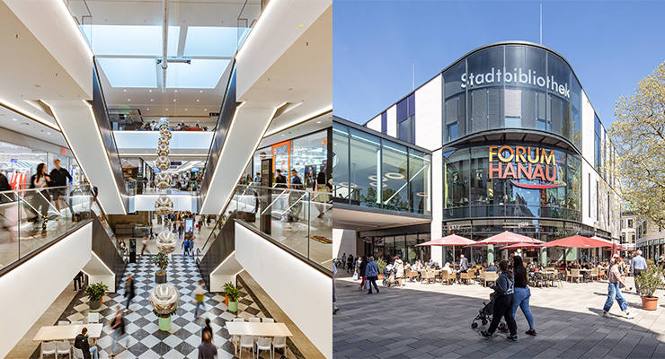 Forum Schwanthalerhöhe (left), Forum Hanau (right) /// credit: HBB