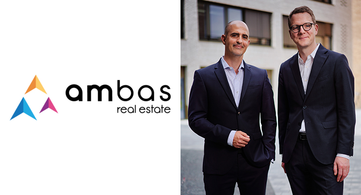 Steffen Hofmann, Founder of ambas (left), Klaus Mennickheim, Managing Partner at ambas (right). /// credit: ambas Real Estate GmbH