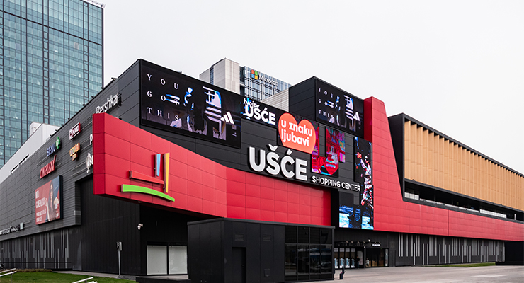 Ušće Shopping Center, Belgrade; Serbia. /// credit: MPC Properties