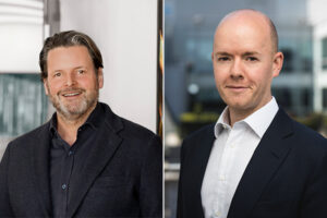 Oliver Herrmann, Partner Redevco Capital Partners and Strategic Advisor to Redevco (left), and Mark Beaumont, Managing Director at Redevco (right) /// credit: Redevco