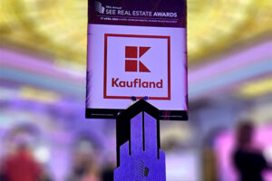 At the 19th SEE Real Estate Awards in Bucharest, Kaufland was recognized for its successful work and ongoing European expansion. /// credit: Kaufland