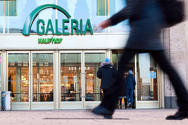 At the beginning of January, Galeria Karstadt Kaufhof slipped into insolvency for the third time in just over three years. /// credit: Jörg Carstensen/dpa