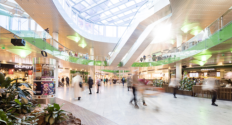 EUROPARK shopping center in Salzburg, Austria. /// credit: SES Spar European Shopping Centers