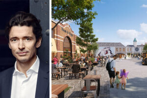 Antoine Frey, CEO of FREY (left); Malmö Designer Village, Sweden (right). /// credit: FREY