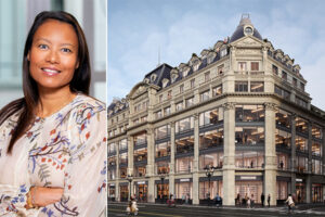 Priscilla Tomasoa, Head of Marketing & Communications at Redevco (left), Beats per Minute (BPM) development project at Rue de Rivoli, Paris. /// credit: Redevco