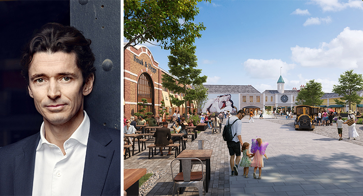 Antoine Frey, CEO of FREY (left); Malmö Designer Village, Sweden (right). /// credit: FREY