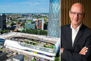 Promenada Bucharest, Romania (left), Rüdiger Dany, CEO of NEPI Rockcastle (right). /// credit: NEPI Rockcastle