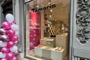 Tamaris opened its first Swiss store in Schaffhausen. /// credit: Tamaris