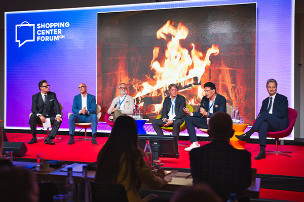 Panel discussion during Shopping Center Forum 2025 /// Credit: Jan Tanner