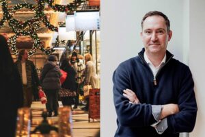 Left:Great Western Arcade, Birmingham, UK /// Credit: Photo by Arjan Billan on Unsplash Right: David Fuller-Watts /// Credit: Kinexio