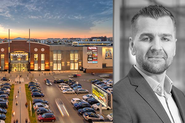 Left: Magnolia Park in Wrocław, Poland, Right: Marek Noetzel /// Credit: NEPI Rockcastle