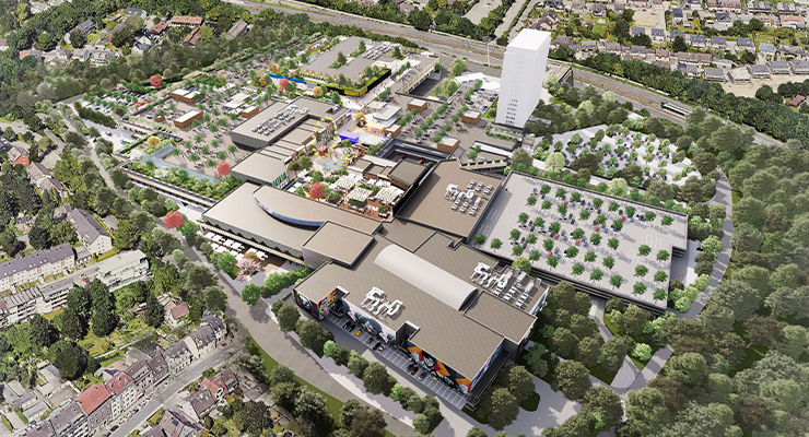 Rhein-Ruhr Zentrum in Mülheim, Germany /// © RRZ