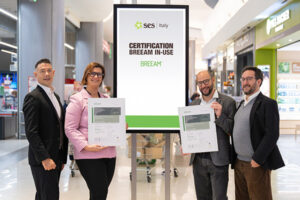 BREEAM In-Use certification for the two Italian SES malls IPERCITY and LE BRENTELLE in Padua /// © SES Italy