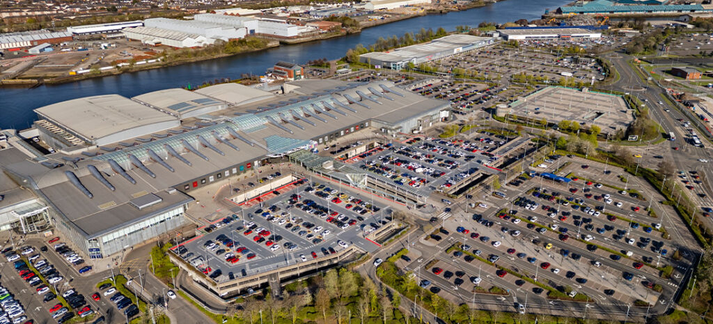 Braehead Shopping Center in Renfrew, Scotland /// © SGS UK Retail