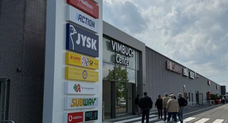 Facade of Vimbuch Center Bühl /// Credit: Redevco
