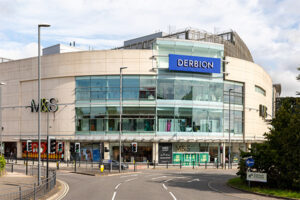 Derbion, a major retail and leisure destination in Derby, UK /// Credit: Derbion