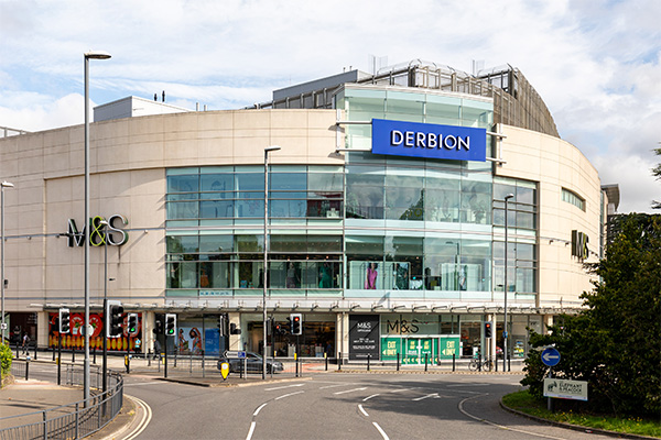 Derbion, a major retail and leisure destination in Derby, UK /// Credit: Derbion