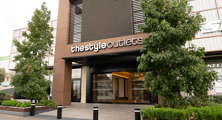 Facade of Las Rozas The Style Outlets /// Credit: NEINVER