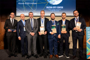 NEPI Rockcastle's team at the CEE Property Forum & Awards Gala in Vienna, Austria /// © NEPI Rockcastle