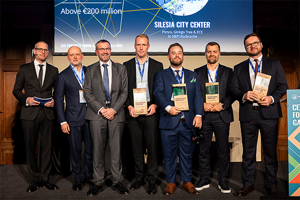 NEPI Rockcastle's team at the CEE Property Forum & Awards Gala in Vienna, Austria /// © NEPI Rockcastle