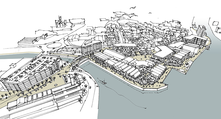 North Quay masterplan | © Rioja Estates