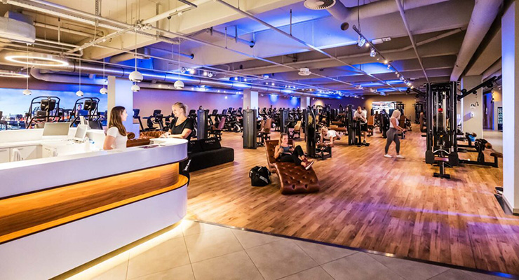 Sports Club in Unibail-Rodamco-Westfield's Überseequartier, Hamburg | © Sports Club; URW