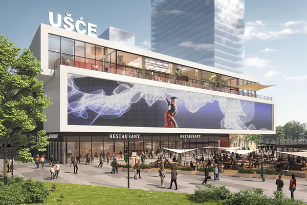 Belgrade's Ušće Shopping Center | © Atterbury Europe